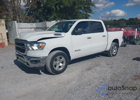 2020 Ram 1500 Big Horn 4X4 5'7 Box из США, поврежденный, VIN 1C6SRFFT3LN296651